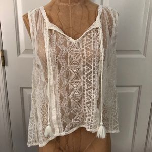 American Eagle Lace Top